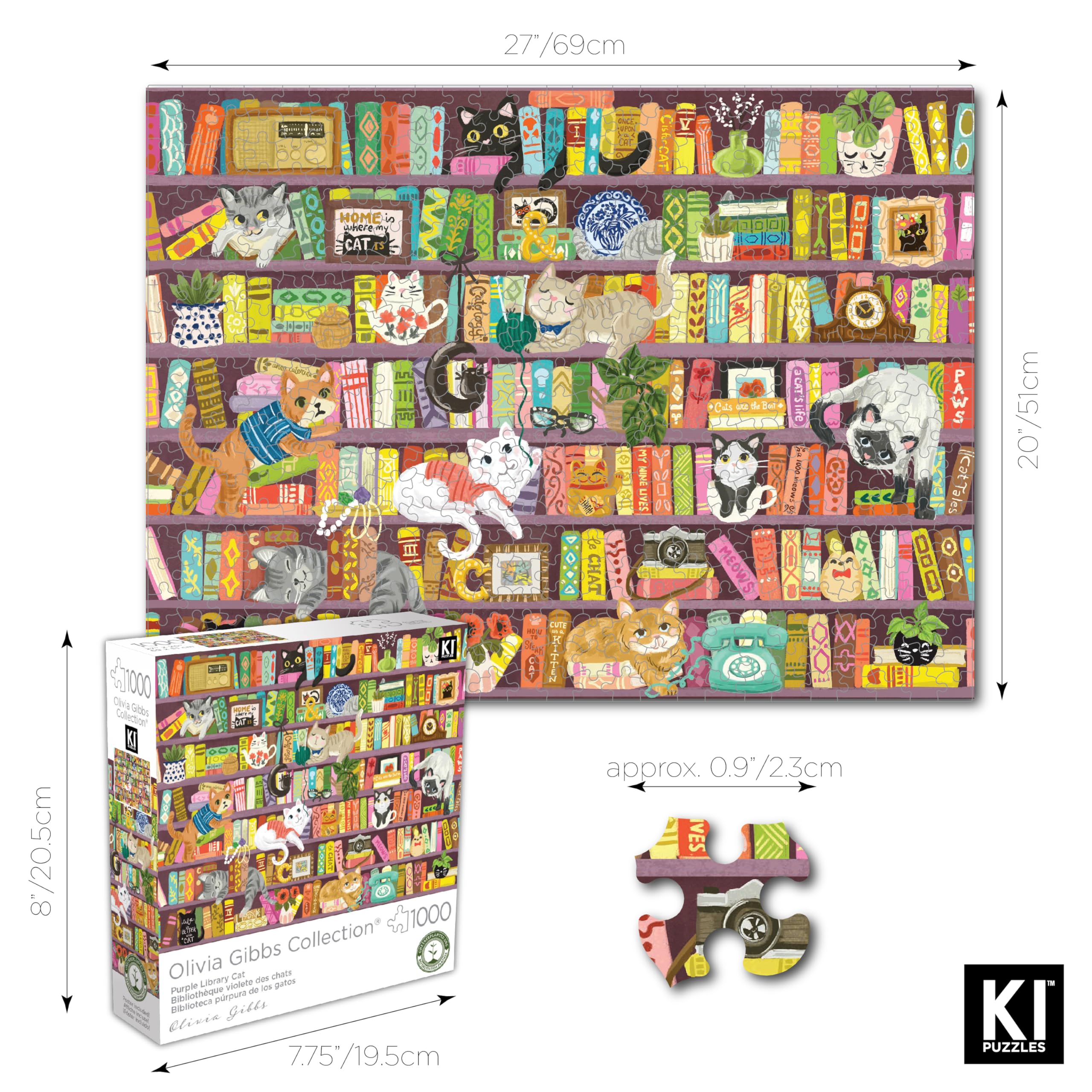 Amazon.com: 1000 Piece Puzzle for Adults – Challenging, Difficult
